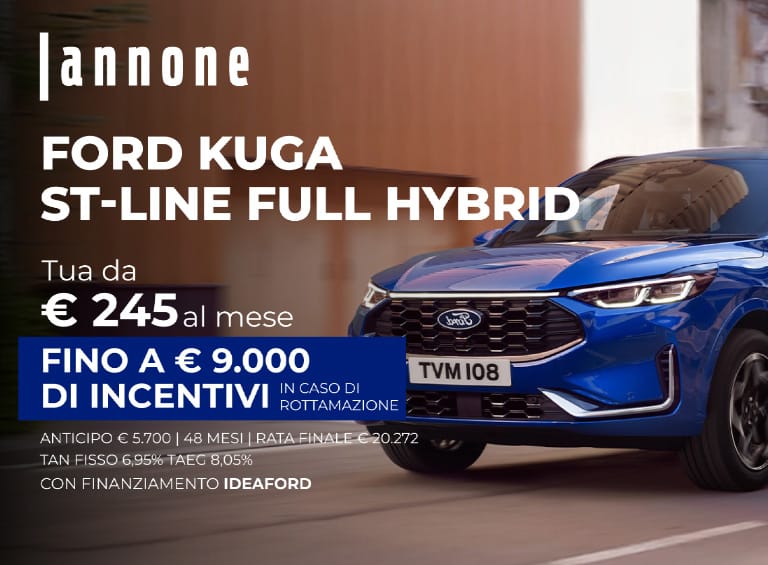 Ford Kuga Ecobonus 2025