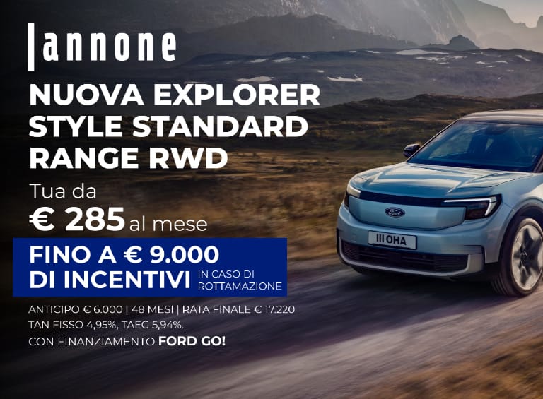 Promo Explorer Style Standard Range RWD