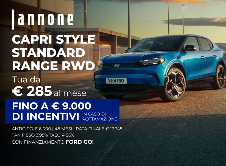 Promo Capri Style Standard Range RWD