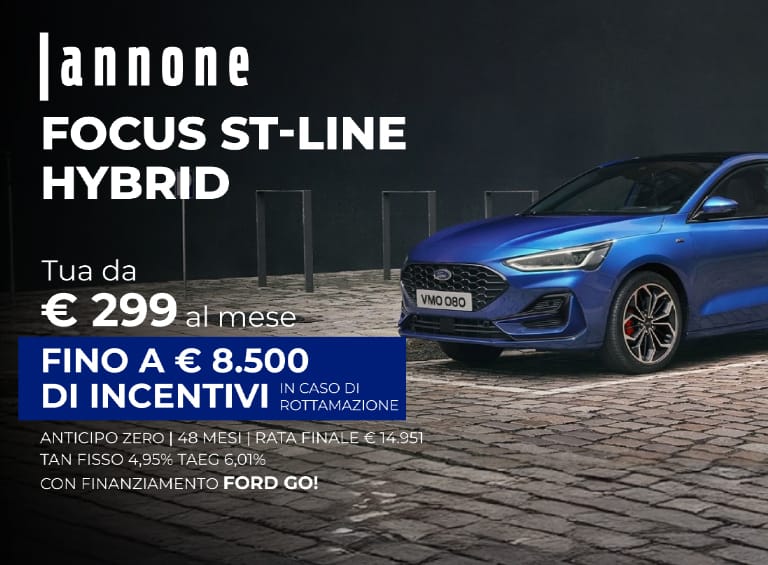 Promo Focus ST-Line Hybrid