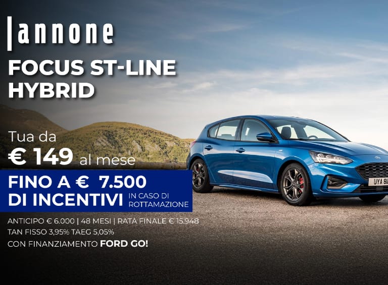 Promo Ford Focus St Line Hybrid