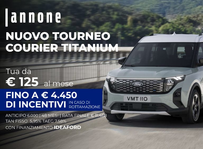 Promo Nuovo Tourneo Courier Titanium